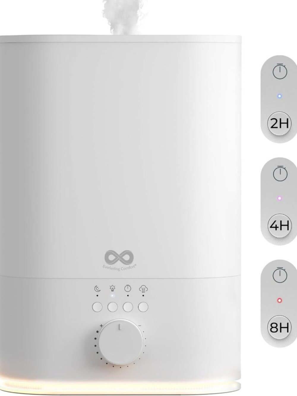 Large 6L Cool Mist Humidifier for Bedroom, Quiet 28 dB, Perfect for Comfort